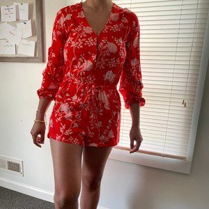 H&M red romper